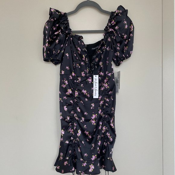 NEW For Love & Lemons Laramie Mini Dress - Picture 2 of 8